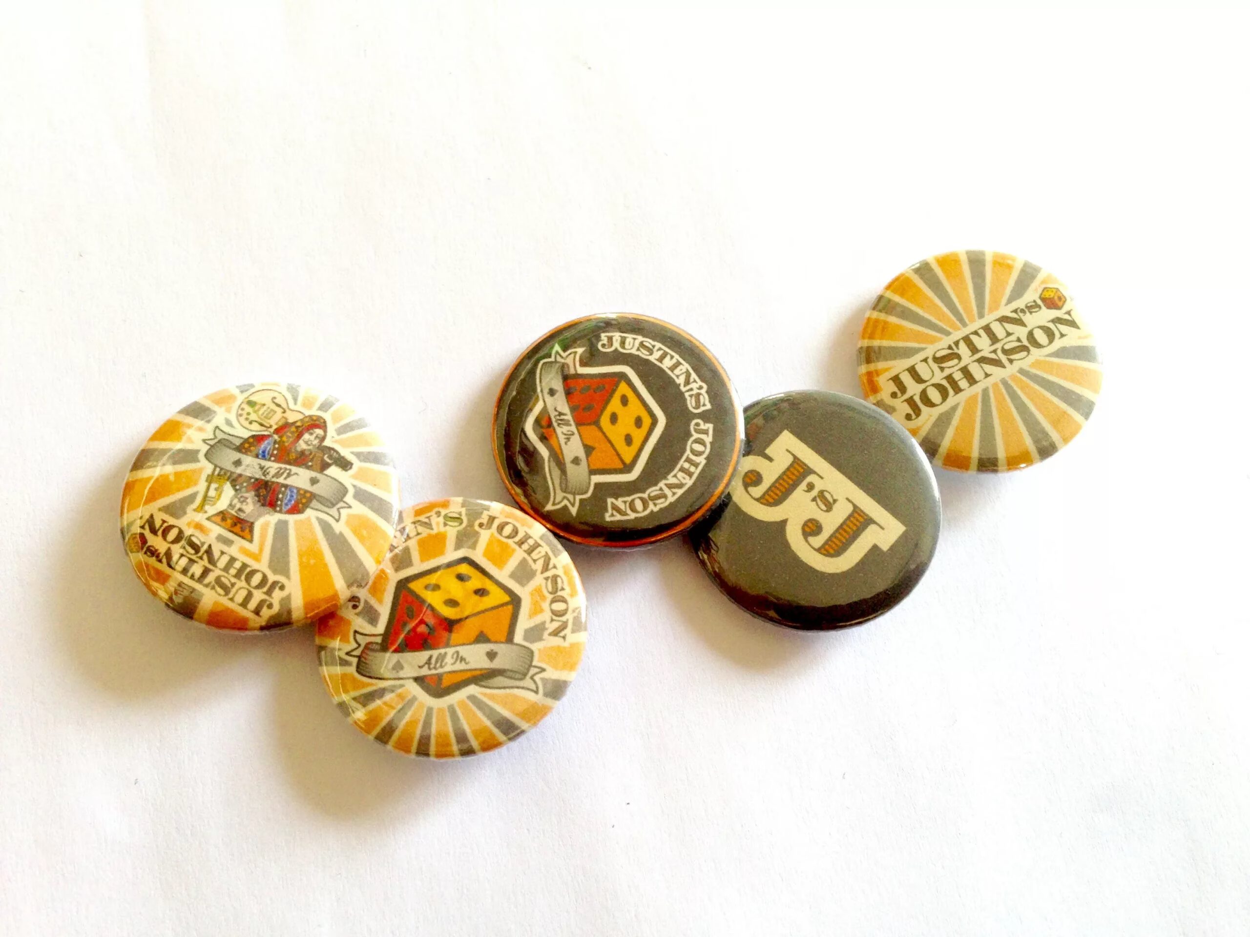 Justin's Johnson - "All in" Pins - Slika 7