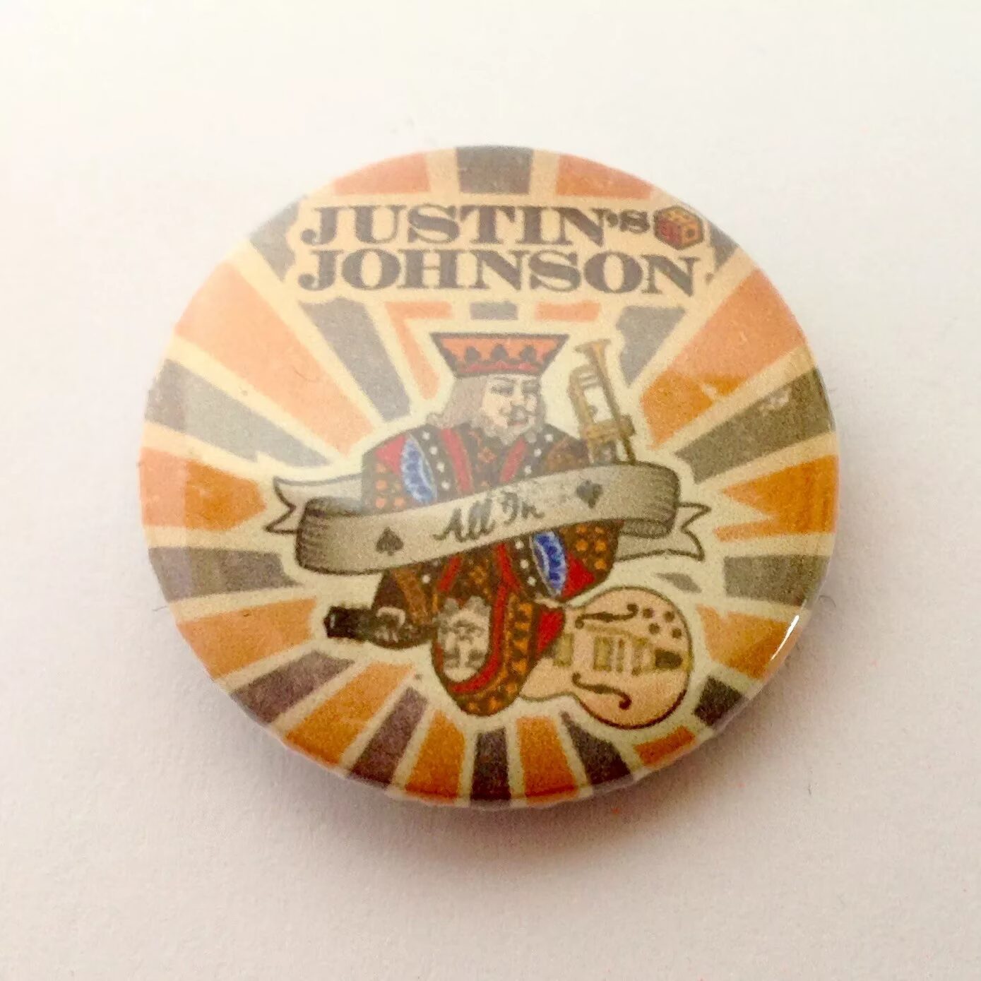 Justin's Johnson - "All in" Pins - Slika 2