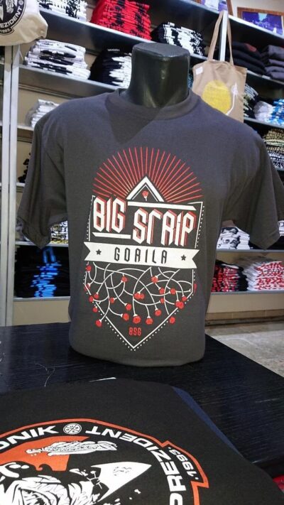 Big Strip Gorila T-shirt - Slika 2