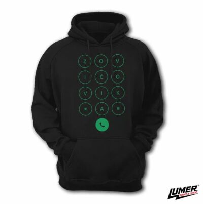 Zovi čovika Hoodie