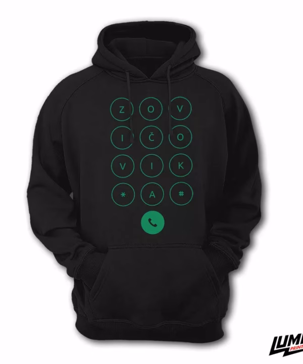 Zovi čovika Hoodie