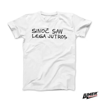 Sinoć sam lega jutros bijela