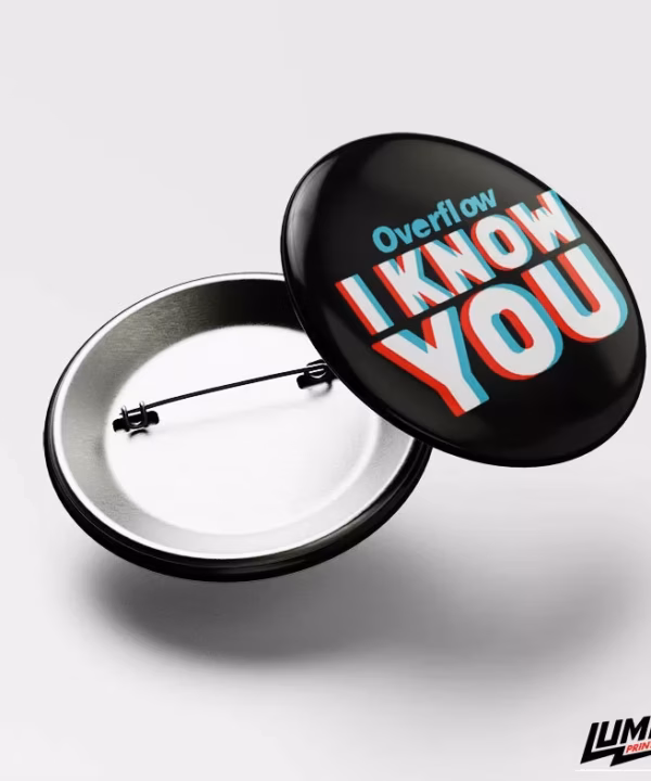 Overflow - I KNOW YOU badge