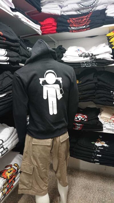 M.O.R.T. Odjel za žešće zip up hoodie - Slika 3