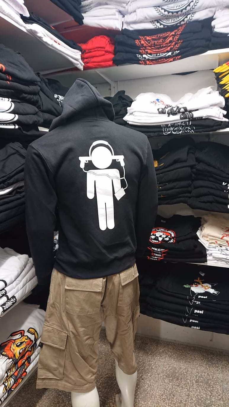 M.O.R.T. Odjel za žešće zip up hoodie - Slika 3