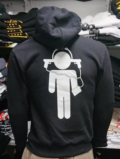 M.O.R.T. Odjel za žešće zip up hoodie - Slika 2