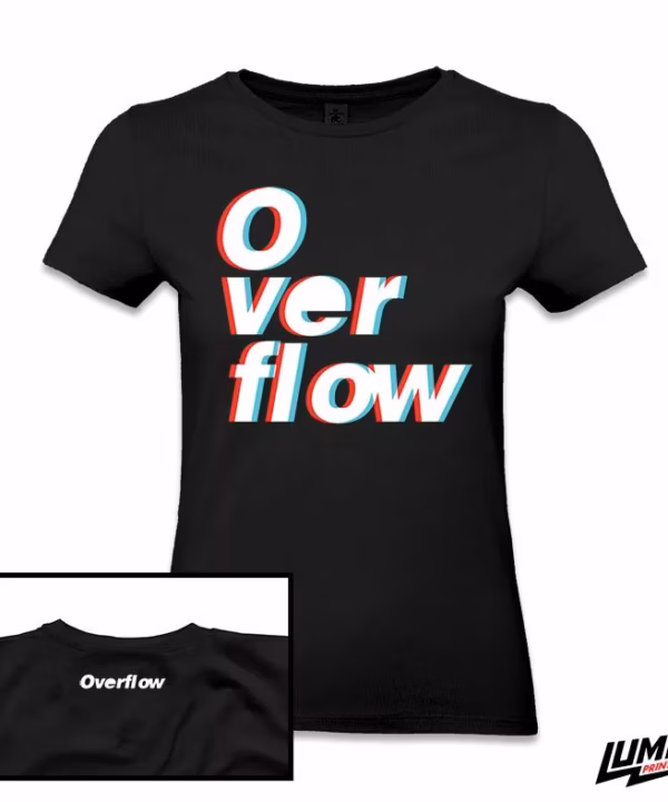 Overflow  female T-shirt