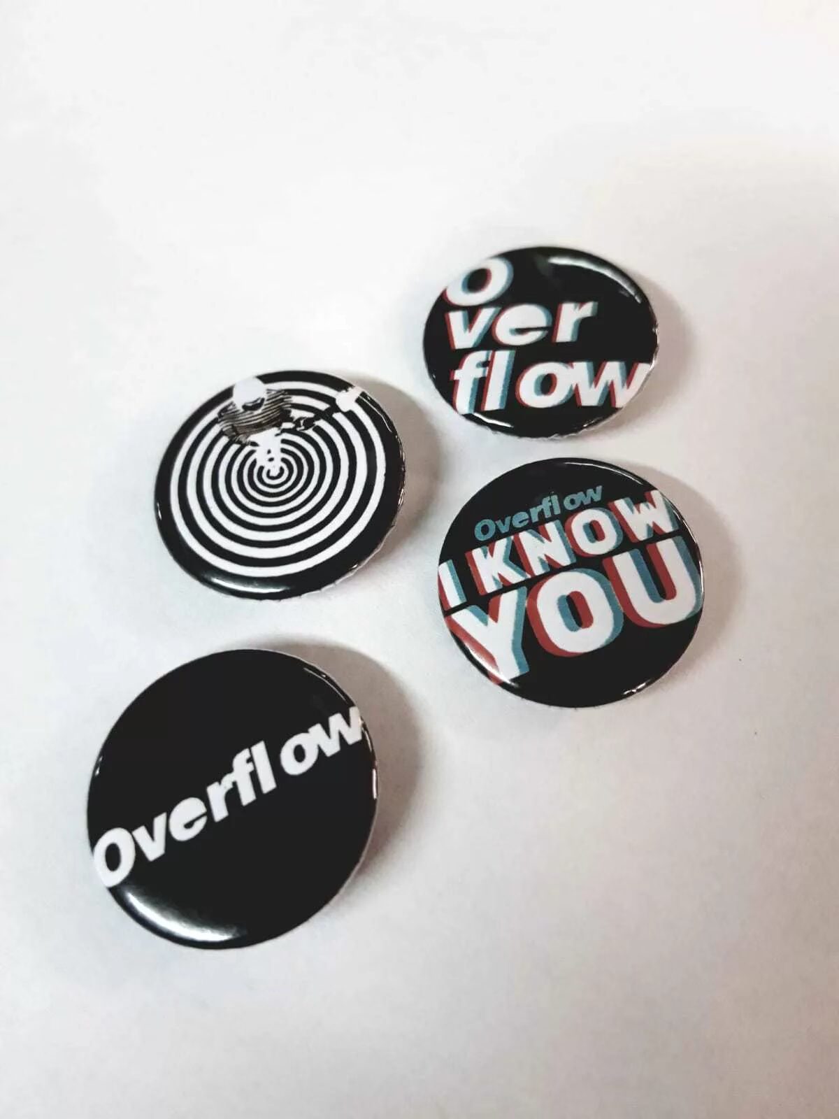Overflow badge set