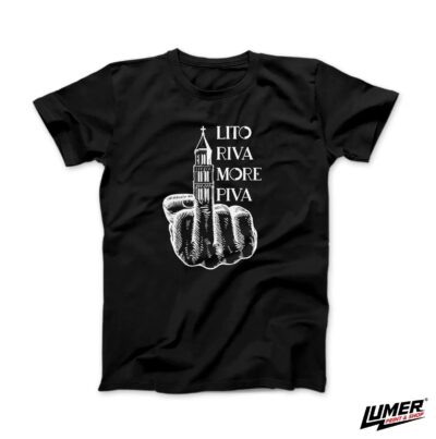 Lito Riva More Piva T-shirt Black
