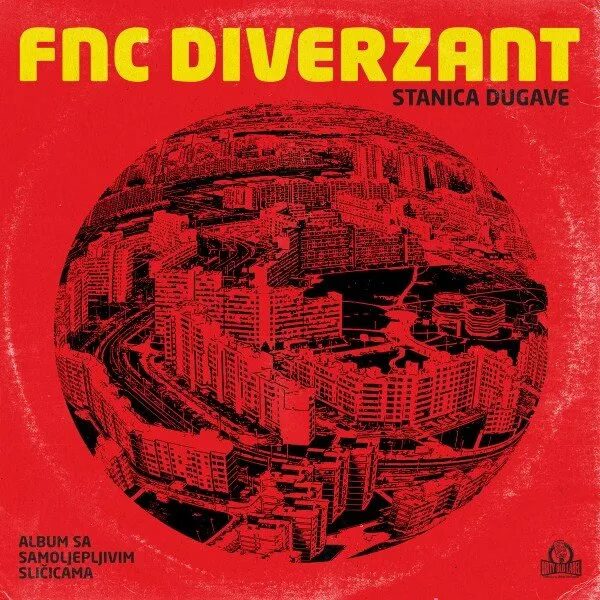 LP - FNC DIVERZANT - Stanica Dugave - Black Vinyl