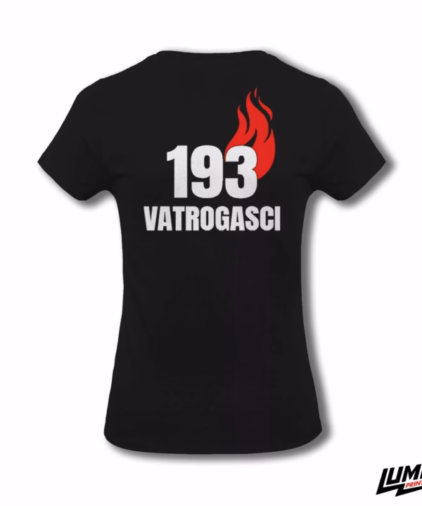 Vatrogasci - Oni su naši Heroji crna majica - ženska