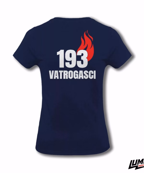 Vatrogasci - Oni su naši Heroji modra majica - ženska