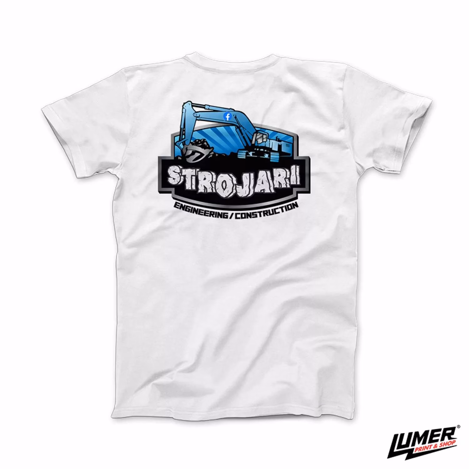 Strojari bijela - plavi logo