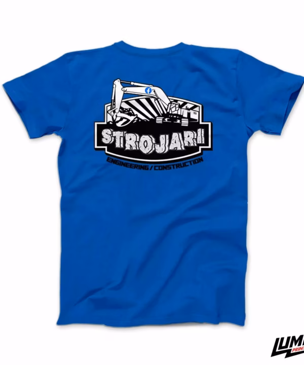 Strojari plava - bijeli logo