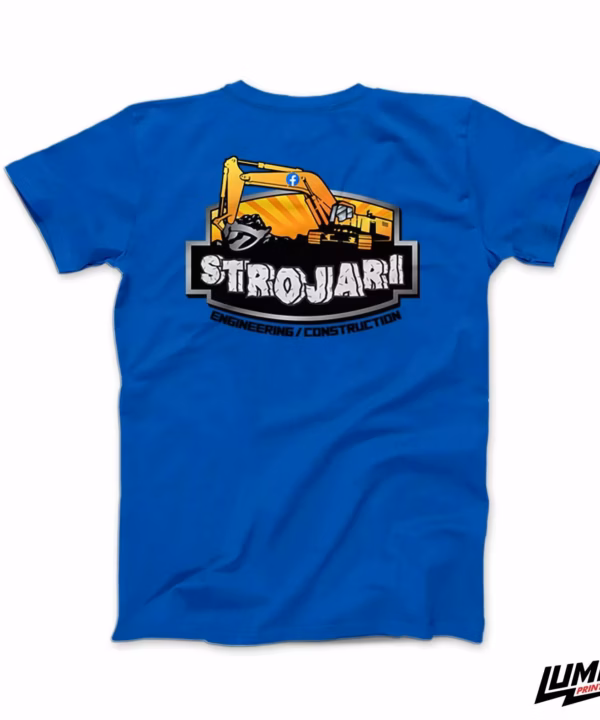 Strojari plava - žuti logo
