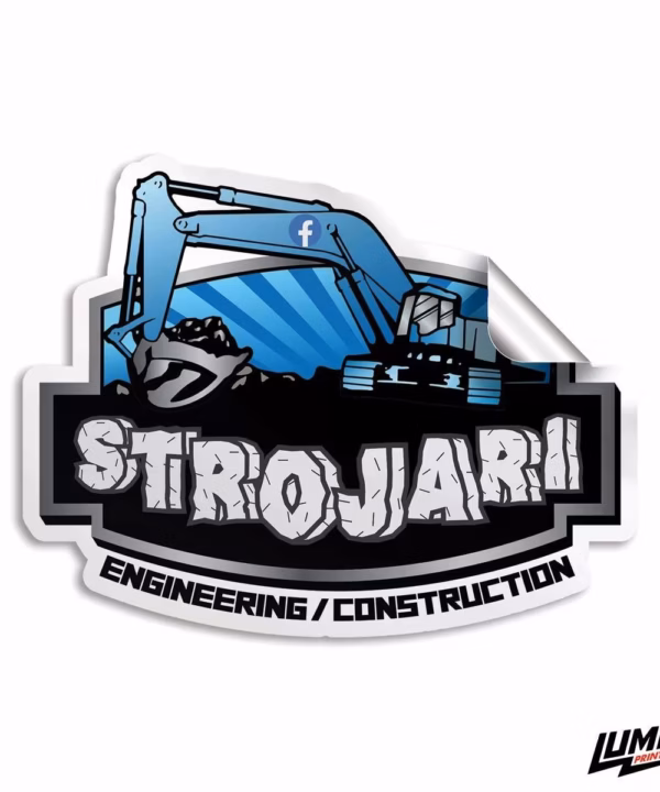Strojari naljepnica 10 cm