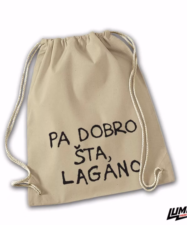 Pa dobro šta, lagano ruksak natural