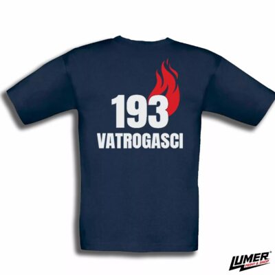 Vatrogasci dječja majica - modra