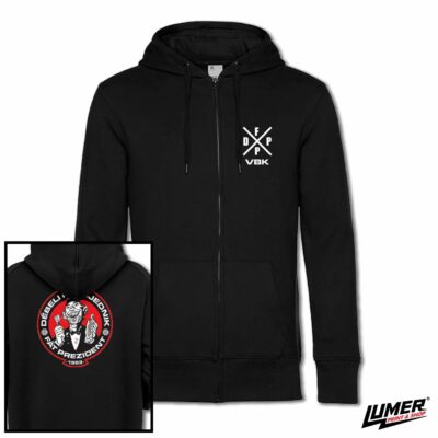 Debeli Precjednik Zip-up Hoodie