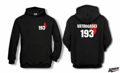 Vatrogasci Overhead hoodie dječji crni