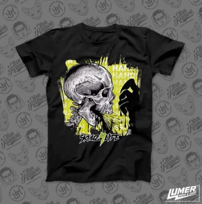 Skullz4Life - Black Vomit T-shirt