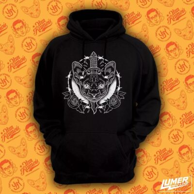 Dagger Cat Hoodie