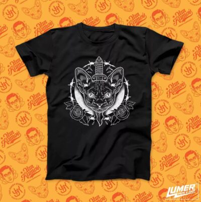 Dagger Cat T-shirt