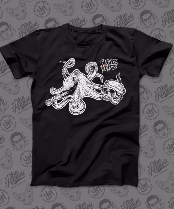 Skullz4Life - Octo Skull T-shirt