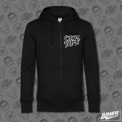 Skullz4Life - Skullz4Life logo Zip-up Hoodie