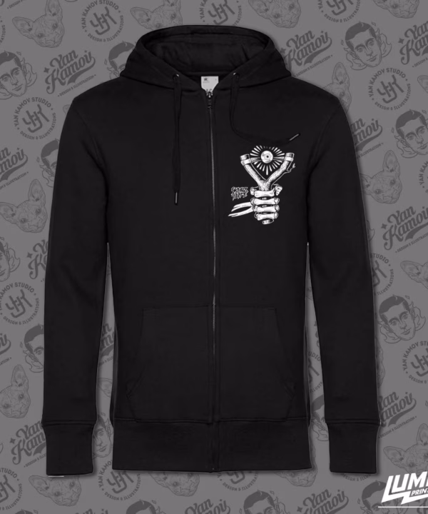 Skullz4Life - Sling Shot Zip-up Hoodie