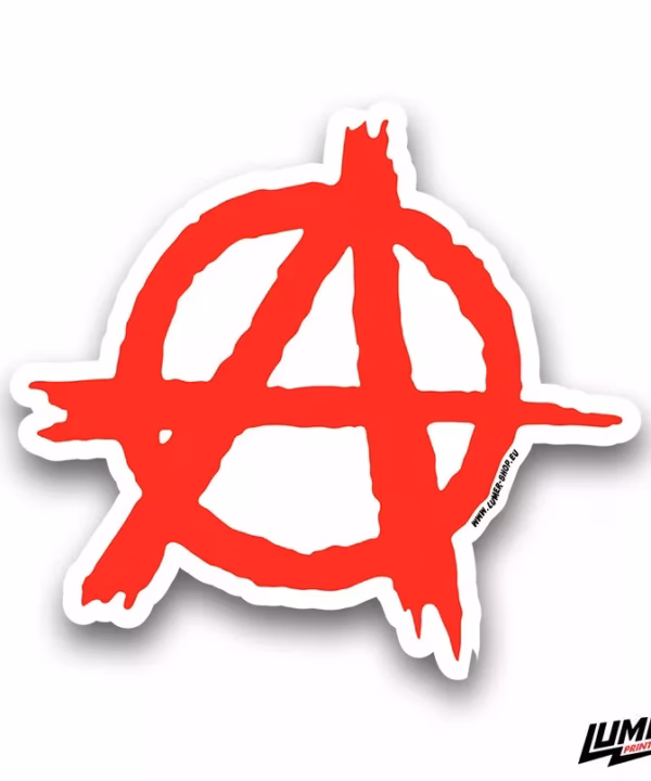 Anarchy naljepnica