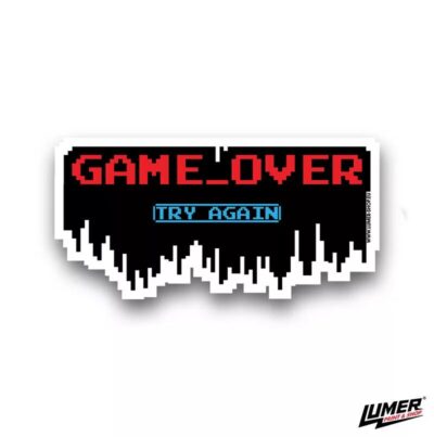 Game over naljepnica