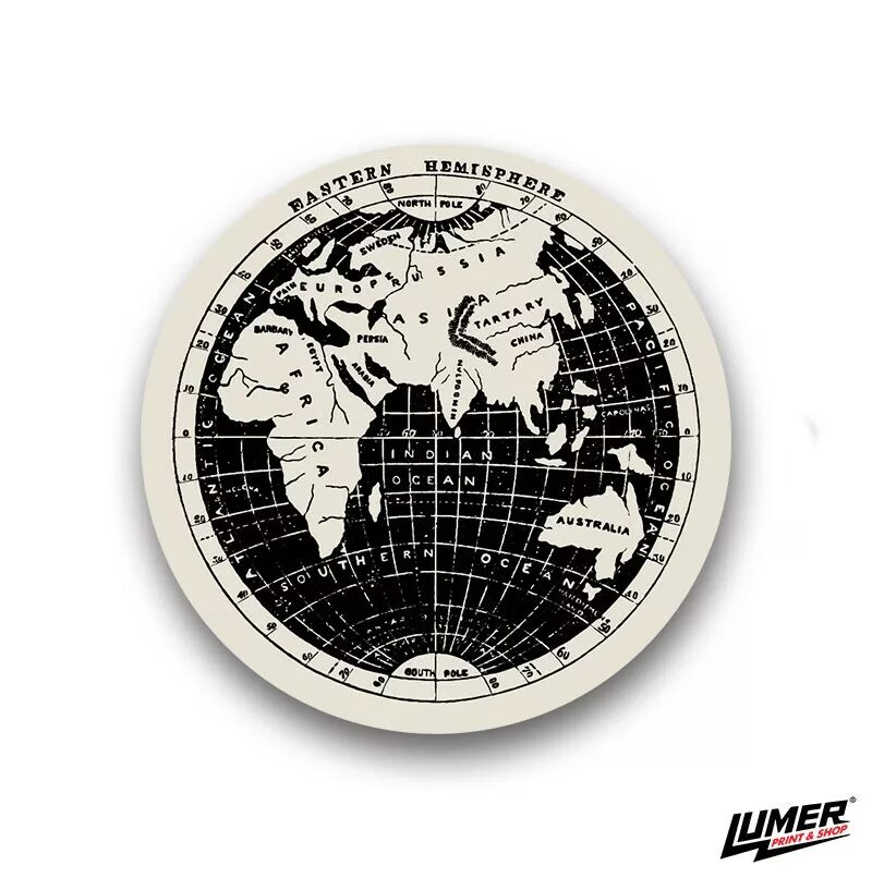 Eastern hemisphere naljepnica