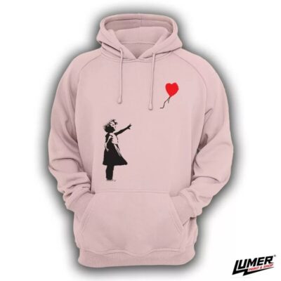 Djevojčica s balonom hoodie