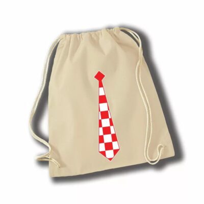 Navijačka kravata natural ruksak
