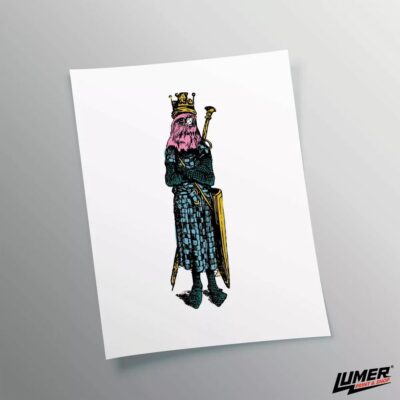 King bird plakat