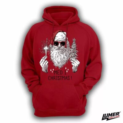 Med i Christmas crveni Hoodie
