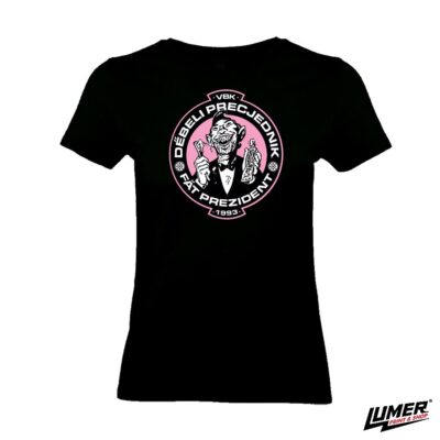 Debeli Precjednik T-Shirt Female pink logo