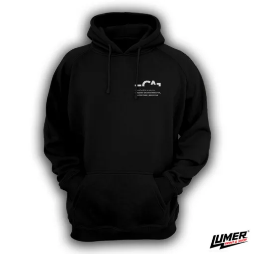 FGAG crni hoodie mali logo
