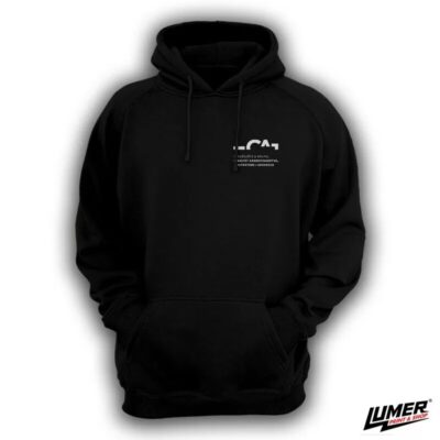 FGAG crni hoodie mali logo