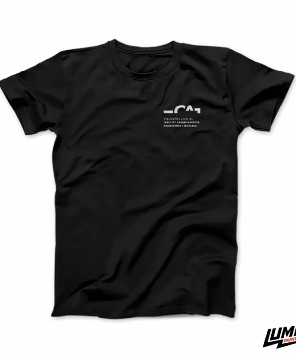 FGAG crna majica mali logo
