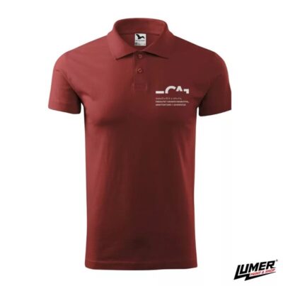 FGAG bordo polo majica logo na prsima