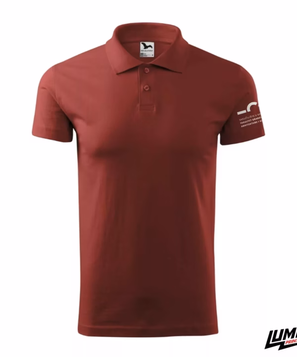 FGAG bordo polo majica logo na rukavu