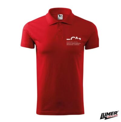 FGAG crvena polo majica logo na prsima