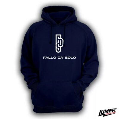 Fallo da solo navy Hoodie