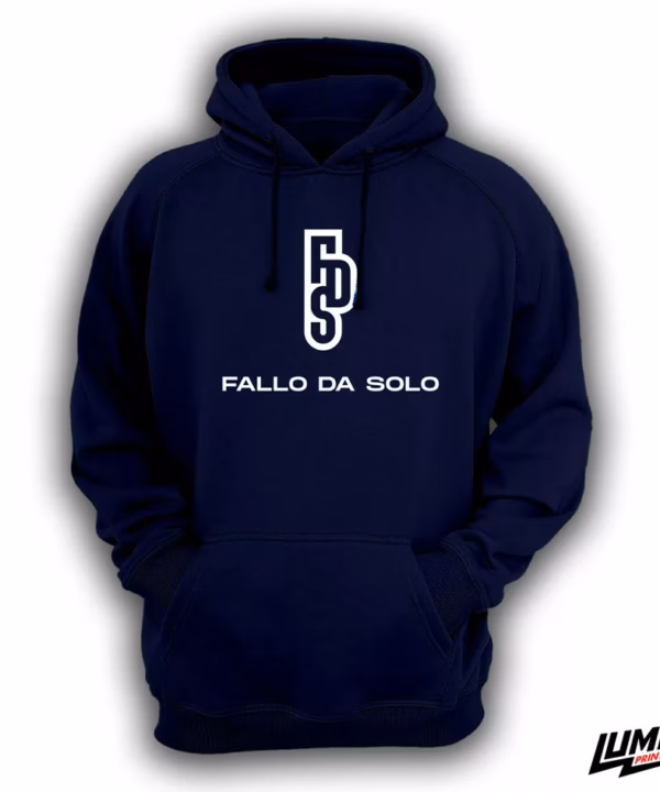 Fallo da solo navy Hoodie
