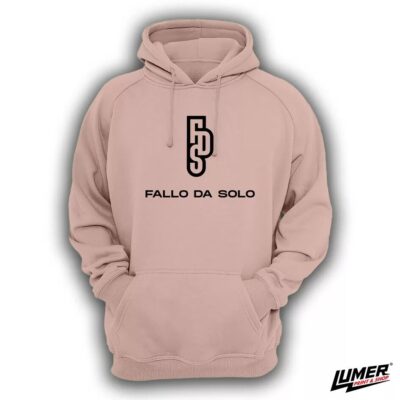 Fallo da solo soft rose Hoodie