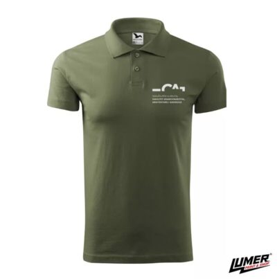 FGAG khaki polo majica logo na prsima