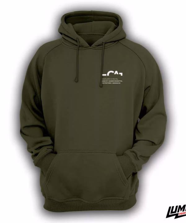 FGAG khaki hoodie mali logo