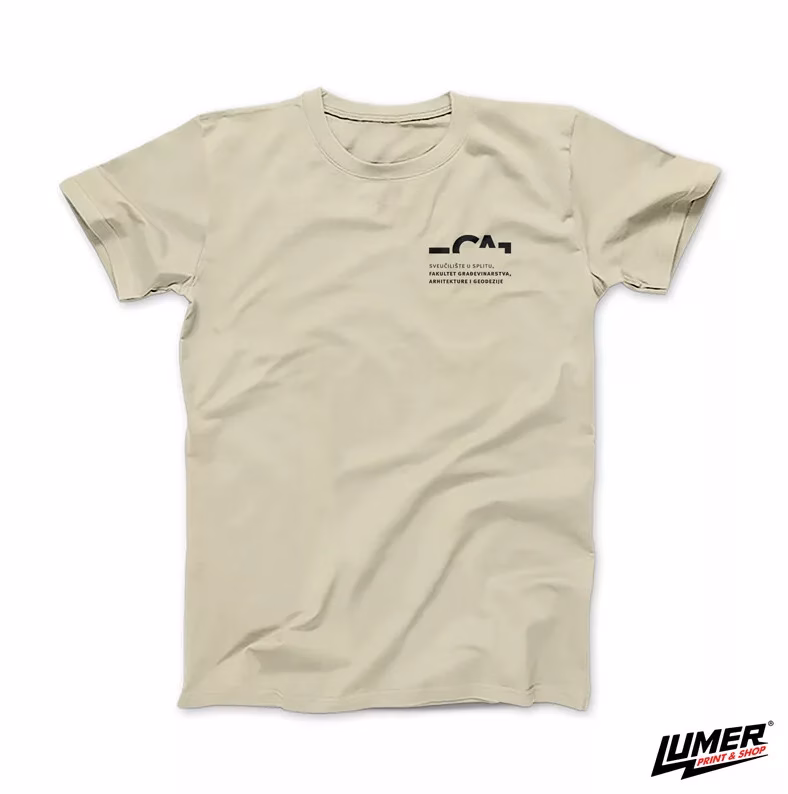 FGAG natural majica mali logo